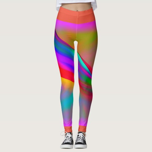 Leggings arc-en-ciel (Devant)