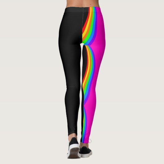 Leggings Arc-en-ciel (Dos)