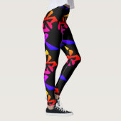 Leggings Arc-en-ciel Abstrait (Droite)