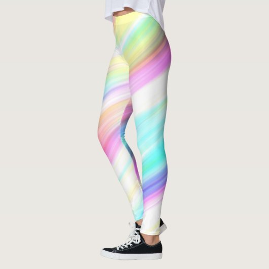 Leggings Arc-en-ciel Abstrait (Gauche)