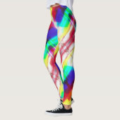 Leggings arc-en-ciel Abstraits (Gauche)