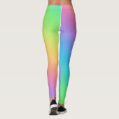 Leggings arc-en-ciel brillants (Dos)