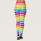 Leggings Arc-en-ciel clair coloré (Dos)