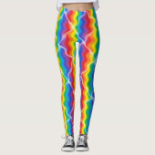 Leggings Arc-en-ciel criqué (Devant)