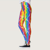 Leggings Arc-en-ciel criqué (Gauche)