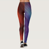 Leggings - Arc-en-ciel de couleur (Dos)