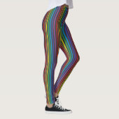 Leggings Arc-en-ciel de filet (Droite)