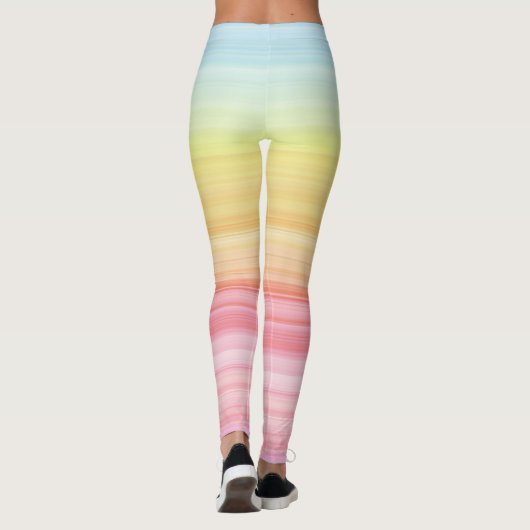 Leggings Arc-en-ciel de Pastel (Dos)