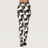 Leggings arc-en-ciel de patin de rouleau de quadruple (Dos)