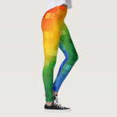 Leggings Arc-en-ciel de Pixelated (Droite)