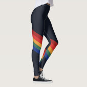 Leggings Arc-en-ciel de Rainbow Color Stripe (Droite)