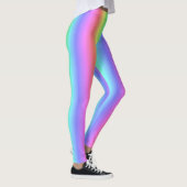 Leggings Arc-en-ciel en pastel mélangé - spectre de couleur (Droite)