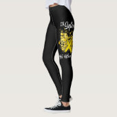 Leggings Arc-en-ciel En Septembre Nous Portons Or Cancer En (Gauche)