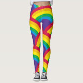 Leggings Arc-en-ciel Extraordinaire (Devant)