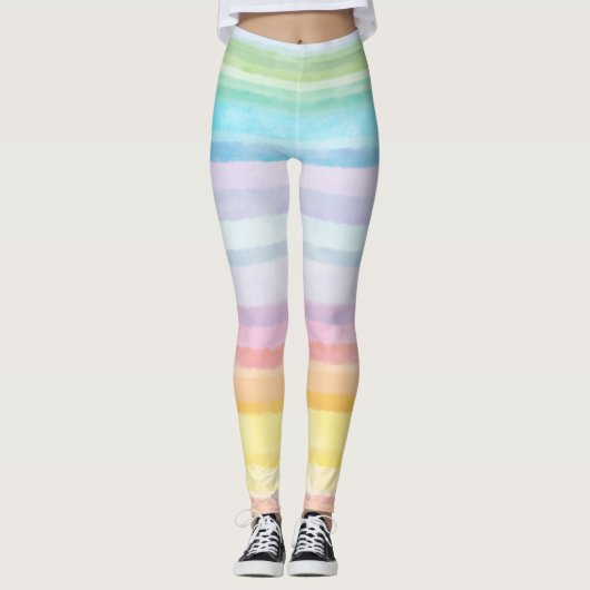 Leggings Arc-en-ciel Extraordinaire (Devant)