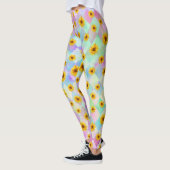 Leggings arc-en-ciel floraux (Gauche)