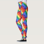 Leggings Arc-en-ciel Gay pride drapeau LGBT Cool chic (Gauche)