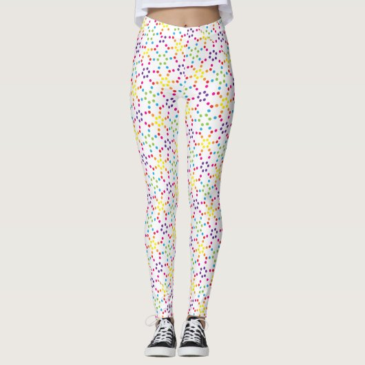 Leggings Arc en ciel graphique (Devant)