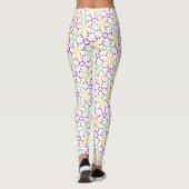Leggings Arc en ciel graphique (Dos)