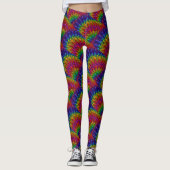 Leggings Arc en ciel gras (Devant)