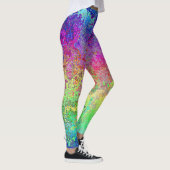 Leggings Arc-en-ciel Grungy (Droite)
