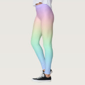 Leggings Arc-en-ciel pastel (Gauche)