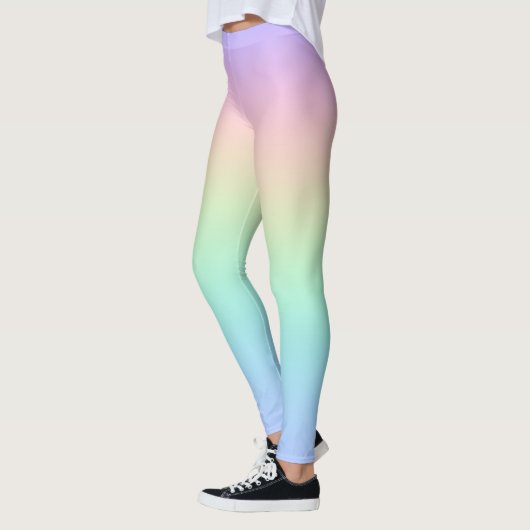 Leggings Arc-en-ciel pastel (Gauche)