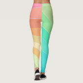 leggings arc-en-ciel pastel (Dos)