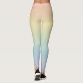 Leggings Arc-en-ciel pastel (Dos)