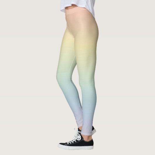 Leggings Arc-en-ciel pastel (Gauche)