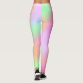 Leggings arc-en-ciel rose (Dos)