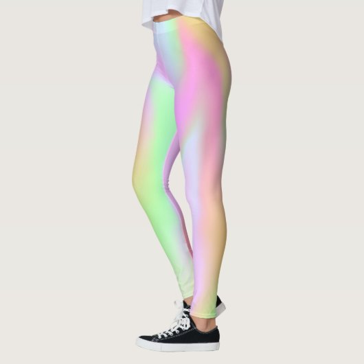 Leggings arc-en-ciel rose (Gauche)