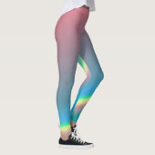 Leggings Arc-en-ciel rose et bleu (Droite)