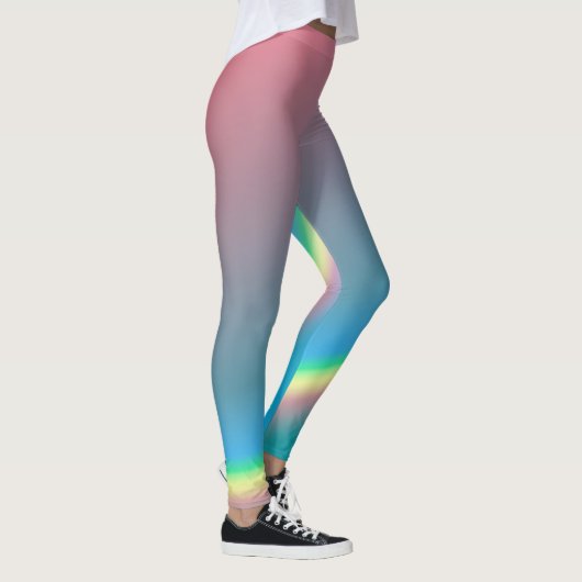 Leggings Arc-en-ciel rose et bleu (Droite)