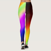 Leggings Arc-en-ciel Unisexe Prism Light (Dos)