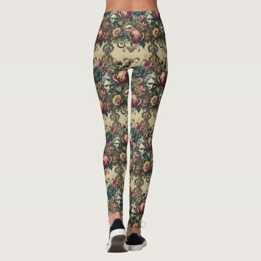 Leggings Arcane Atelier - Victorien gothique (Dos)