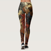 Leggings Archangel Michael avec le diable (Dos)