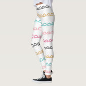 Leggings Arche arc-en-ciel rétro (Gauche)