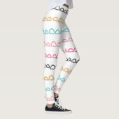 Leggings Arche arc-en-ciel rétro (Droite)