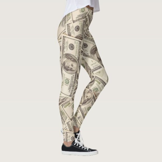 Leggings Argent à cent dollars (Droite)