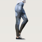 Leggings Argent, arrière - plan de nuit de livres blancs. (Droite)