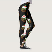 Leggings argent yeux pub de noël (Droite)