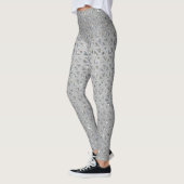 Leggings argentés (Gauche)