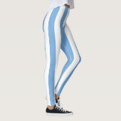 Leggings Argentine Couleurs du drapeau national Verticale (Droite)