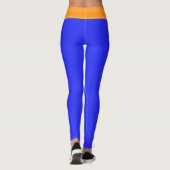Leggings Argile Orange Bleu Clair (Dos)
