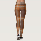 Leggings Aria Grace Autumn Hearth Cozy Plaid Pattern Vol 11 (Dos)