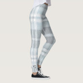 Leggings AriaGrace Silver Frost Winter Plaid Pattern Vol 24 (Droite)