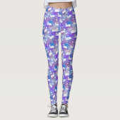 Leggings Aries Ram Constellation Étoiles Anniversaire Motif (Devant)