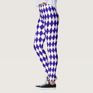 Leggings Arlequin bleu Ultramarine