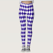 Leggings Arlequin bleu Ultramarine (Devant)